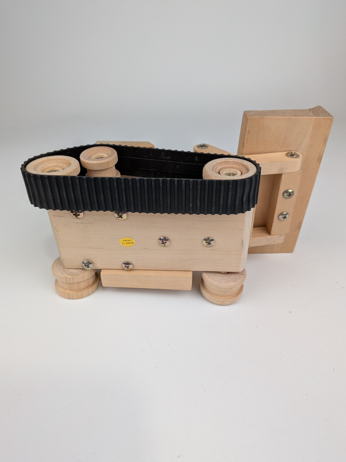 Tonka Wooden Backhoe Excavator Digger (Approx 8×4.5″)