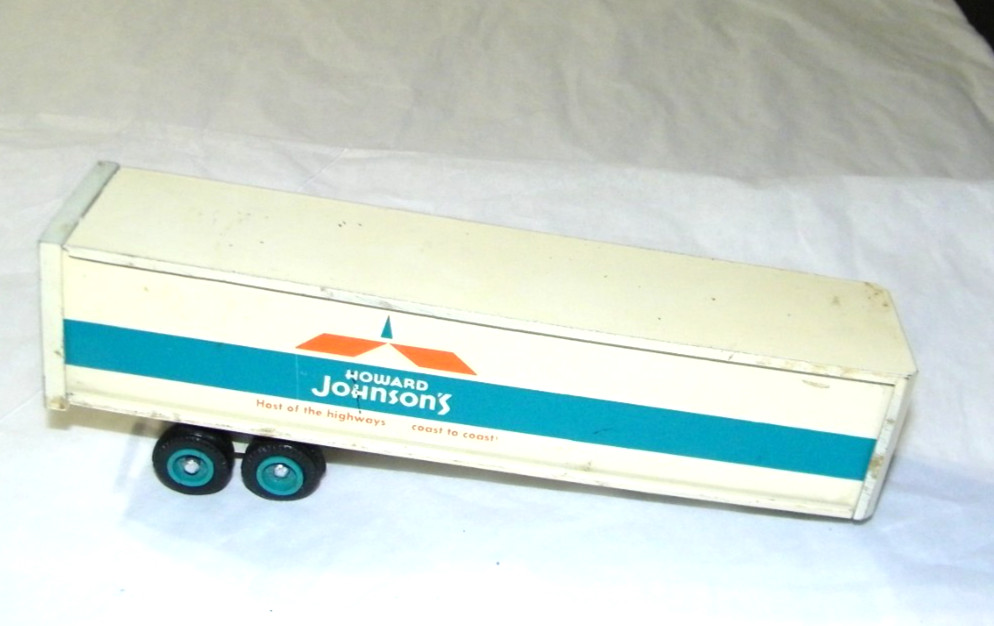 Howard Johnson’s Winross Diecast Truck A Collectible Model. 1:64 Trailer Only