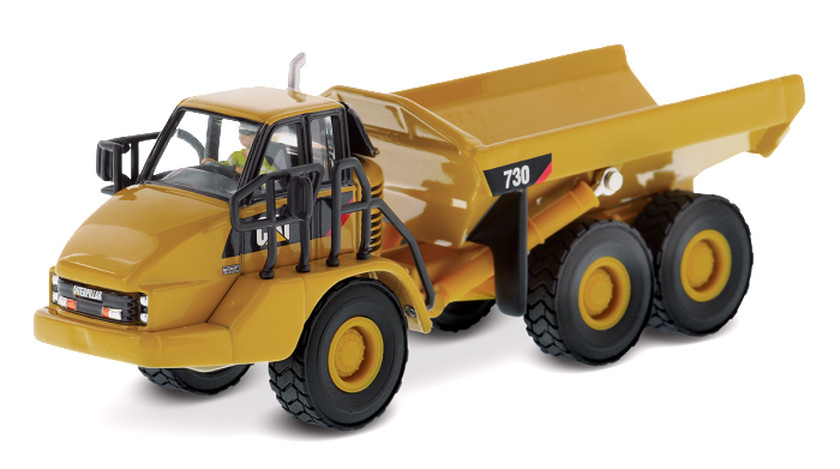 Caterpillar CAT 730 Articulated Truck 1:87 HO Model – Diecast Masters – 85130