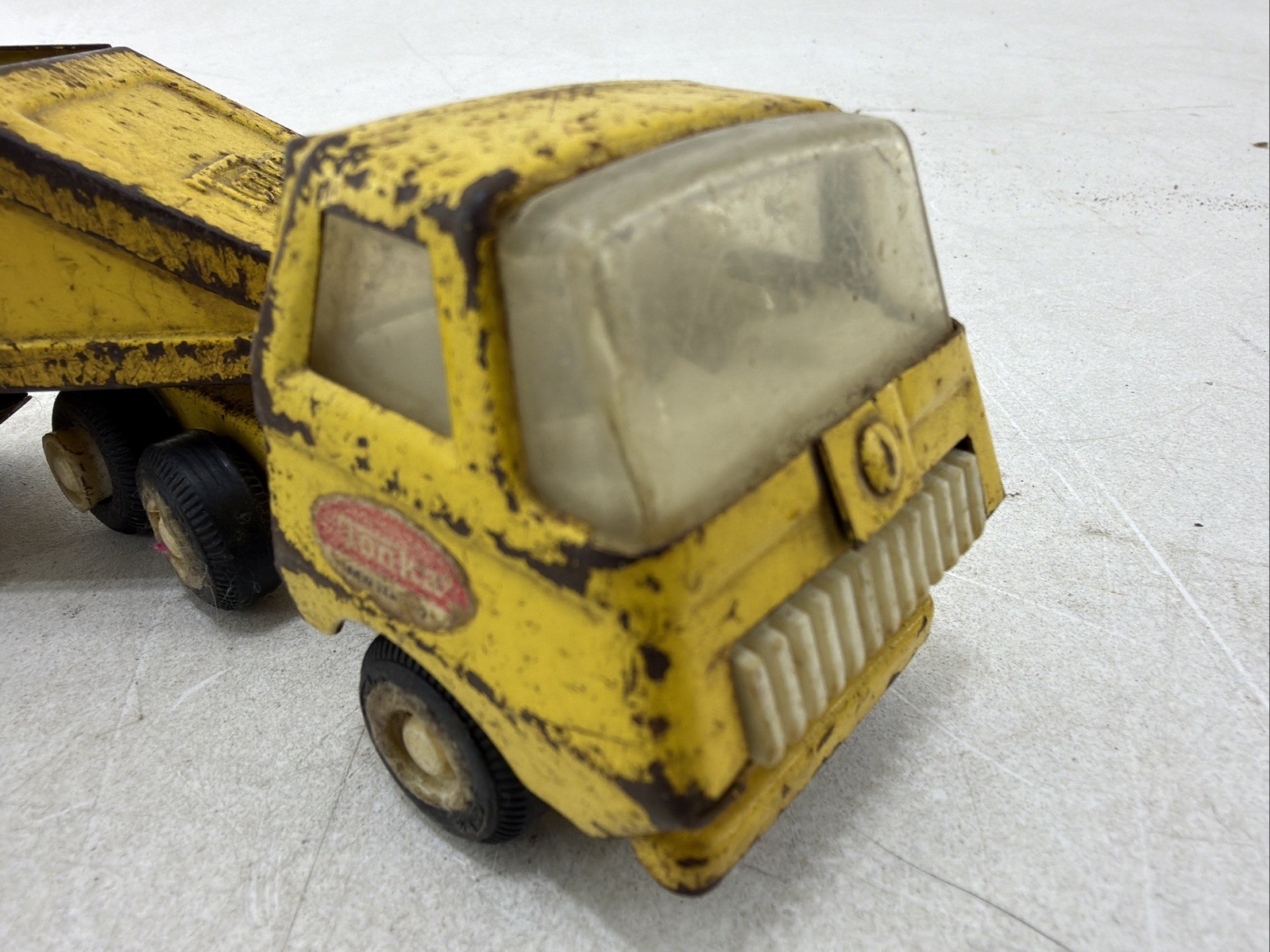 Vintage 1960s TONKA BOTTOM DUMP & Trailer 55160 & 55010 MOUND MINN