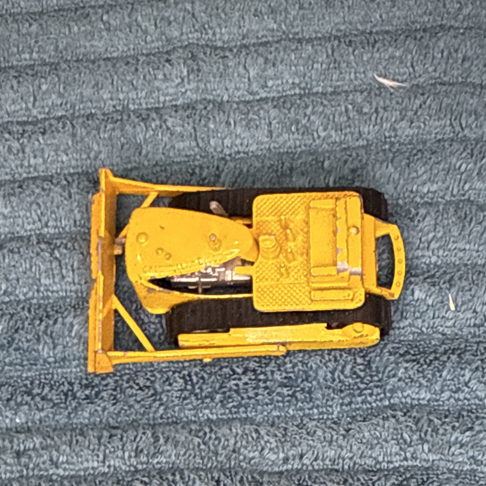 TootsieToy CAT Tracked Dozer 1/50 Diecast Metal Construction Toy Yellow/Black