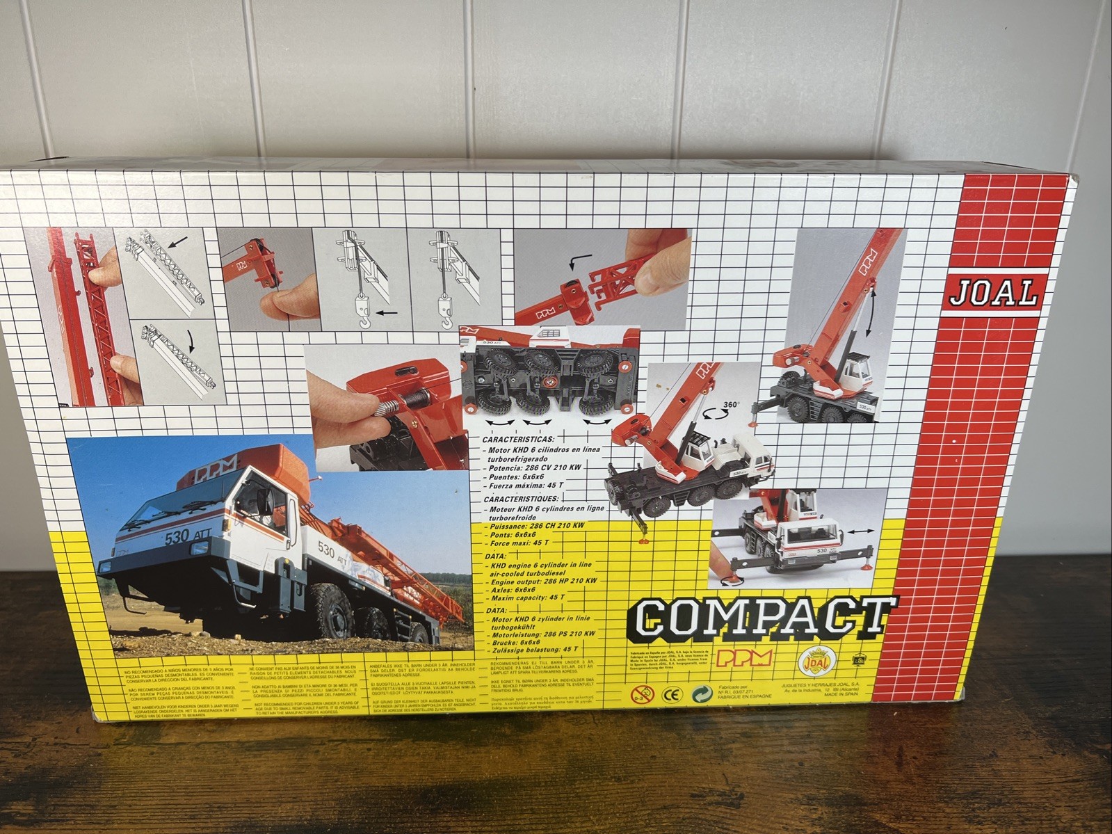 Joal Metal Die Cast Compact Terex Crane (PPM530 ATT)
