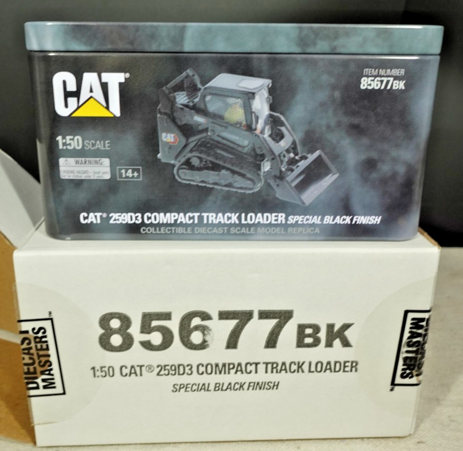 Diecast Masters 85677BK CAT 25903 Compact Track Loader 1/50