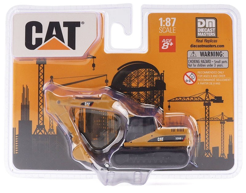 Diecast Masters 1/87 (HO) CAT 320D L Excavator #84663CS