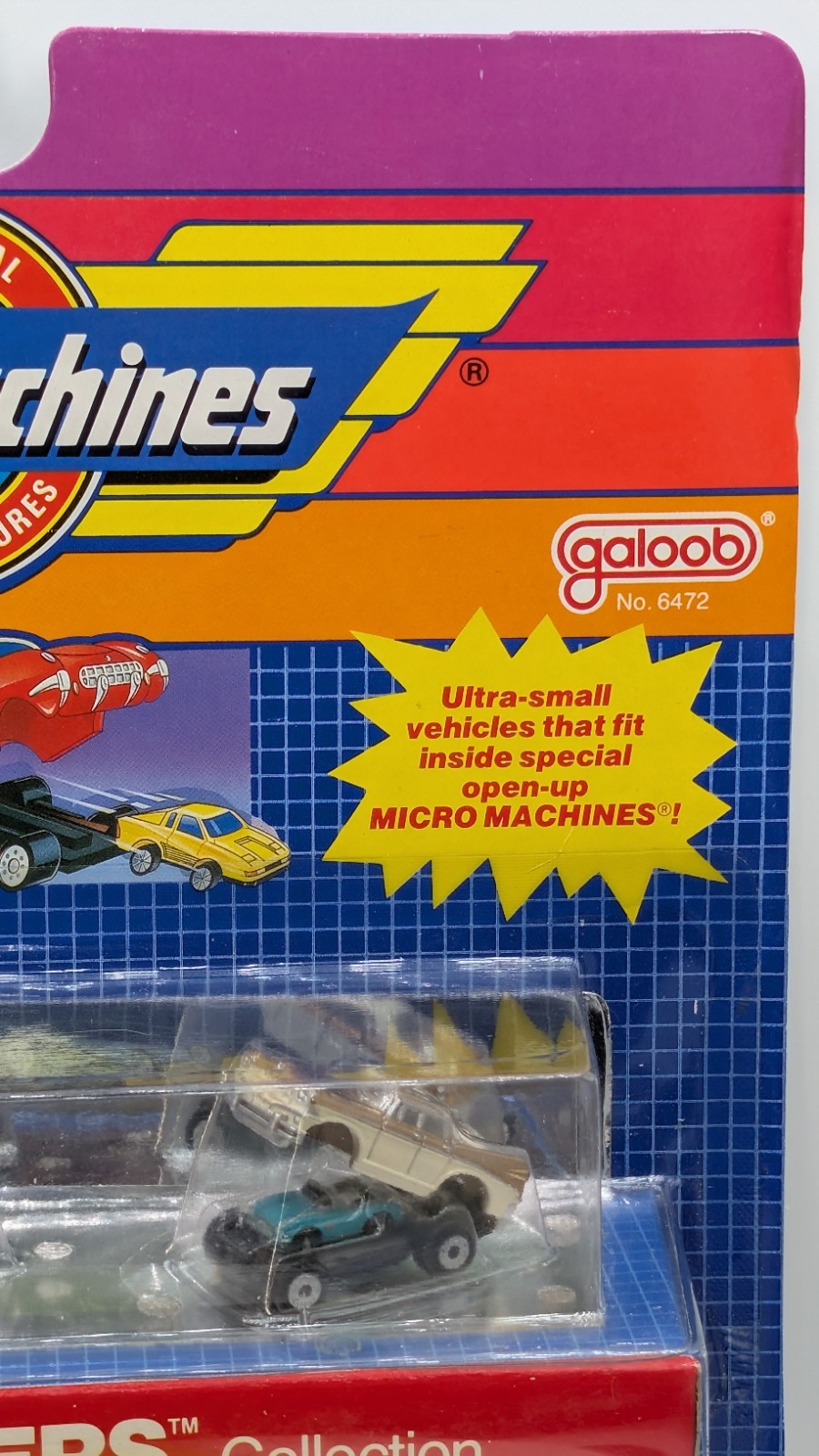 Micro Machines #12 INSIDERS Collection Set Bugatti/ Imperial & Ultrasmall -RARE