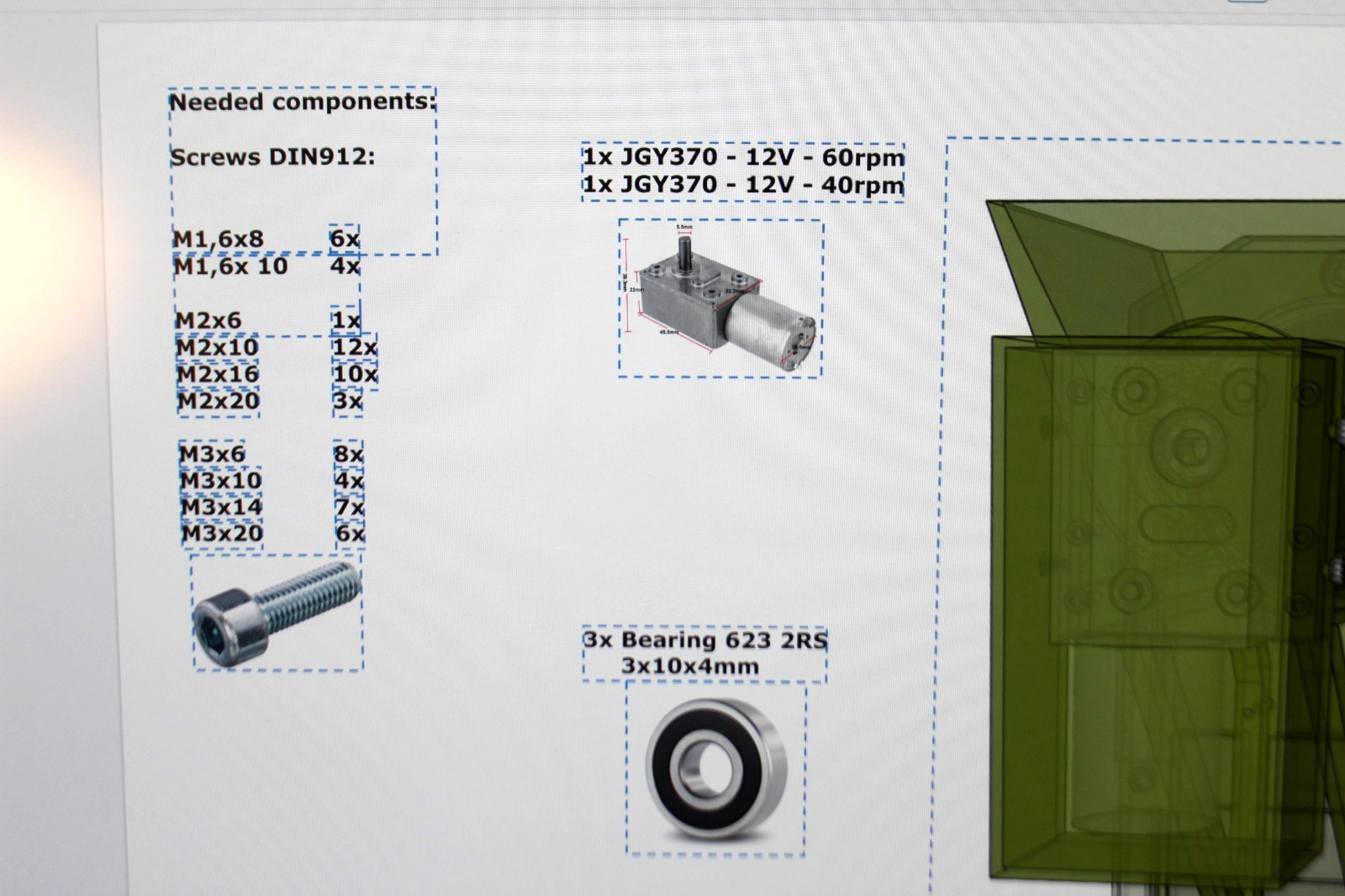 CT3D Design CT 134M Screening 1:50 Drum Screening Plant RC Drum Screening System