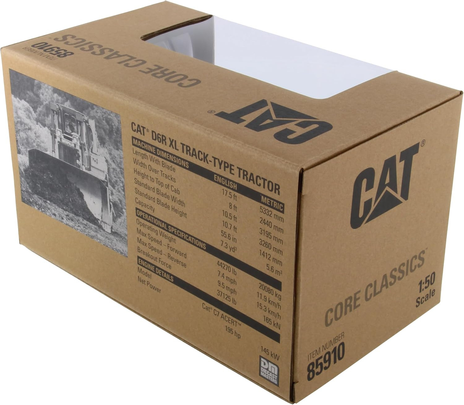 Caterpillar D6R Track-Type Tractor, Core Classics Series Cat Trucks & Constructi