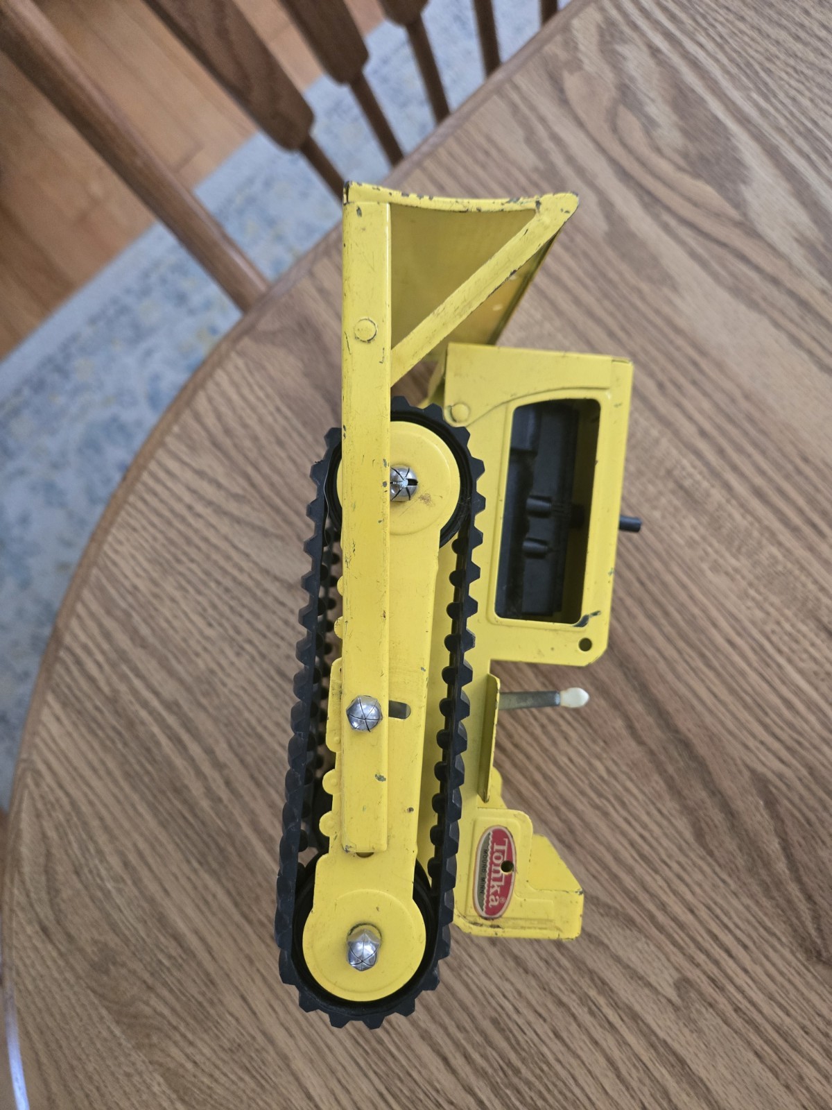 Vintage 1960’s ‘Tonka’ Pressed Steel Yellow Bulldozer – Excellent Cond.-No Rust