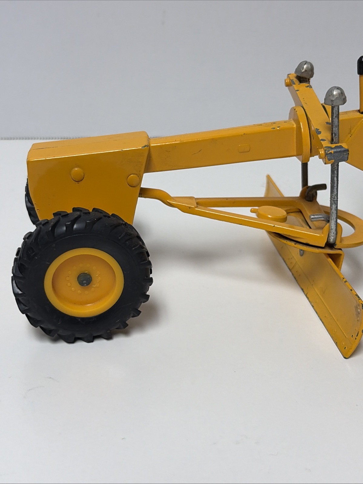 Vintage ERTL John Deere Grader Metal Construction 1:16 507
