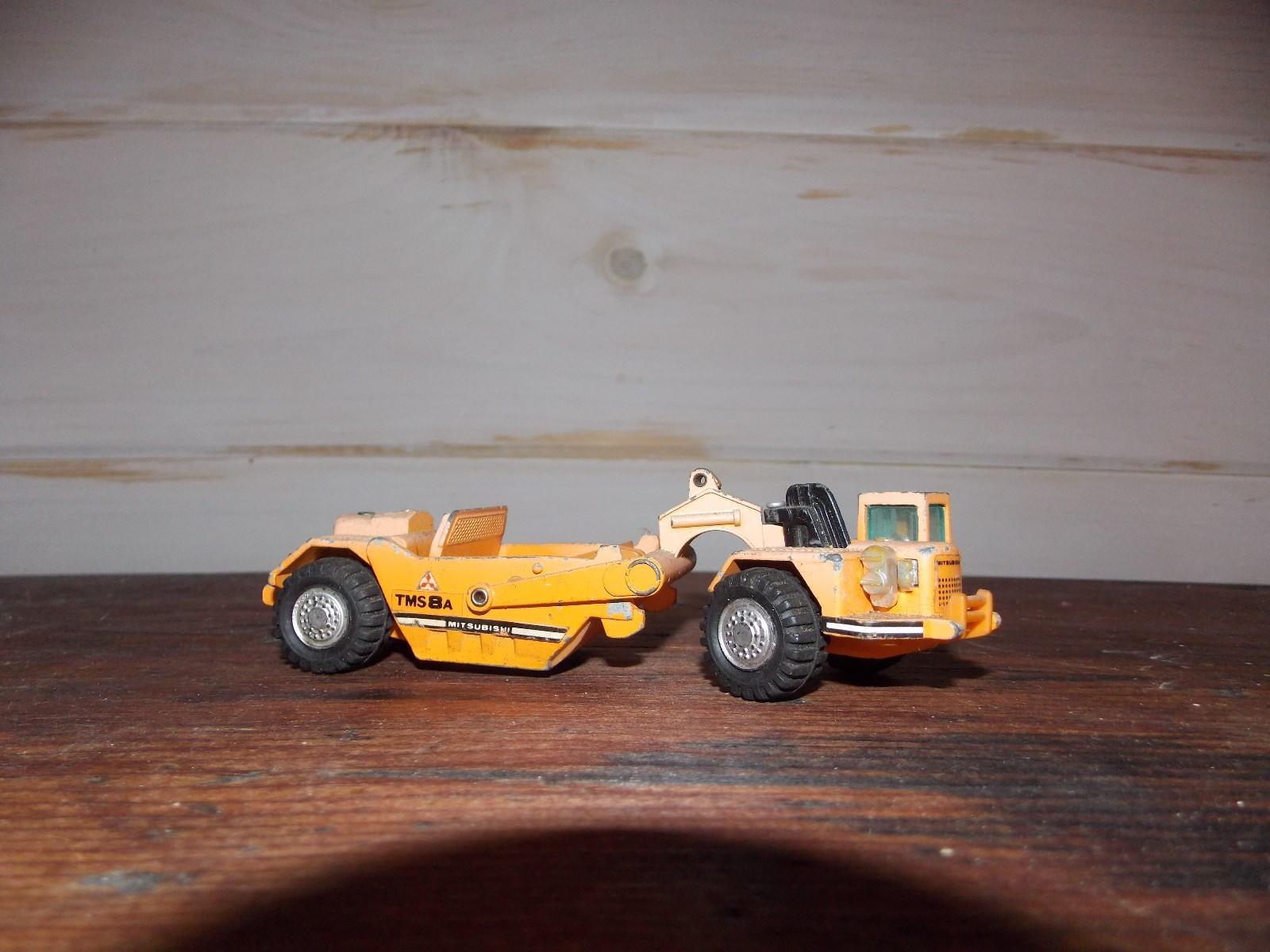 Rare Shinsei Mini Earth Mover Metal Toy Mitsubushi TMSBA