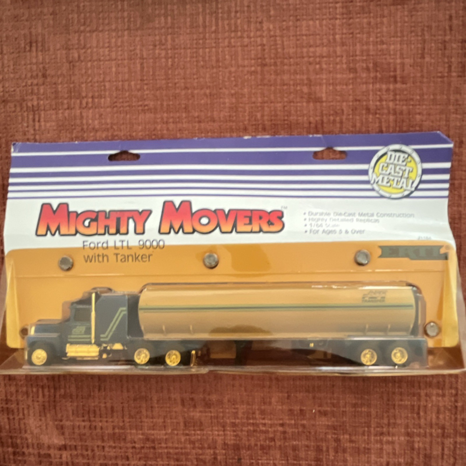 Ertl Mighty Movers 1:64 Diecast Vehicles Set Lot of 6