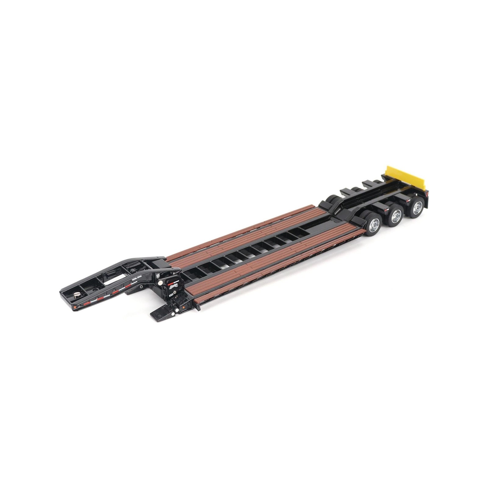 Diecast Masters 1/50 Trail King TK120 HDG Lowboy Trailer (Black Outrigger Ver…