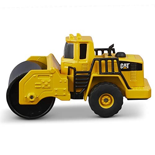 CAT Die Cast Metal Construction Vehicles 3 Pack Steam Roller