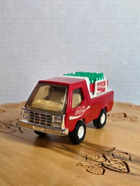 1982 Buddy L red Coca-Cola delivery truck