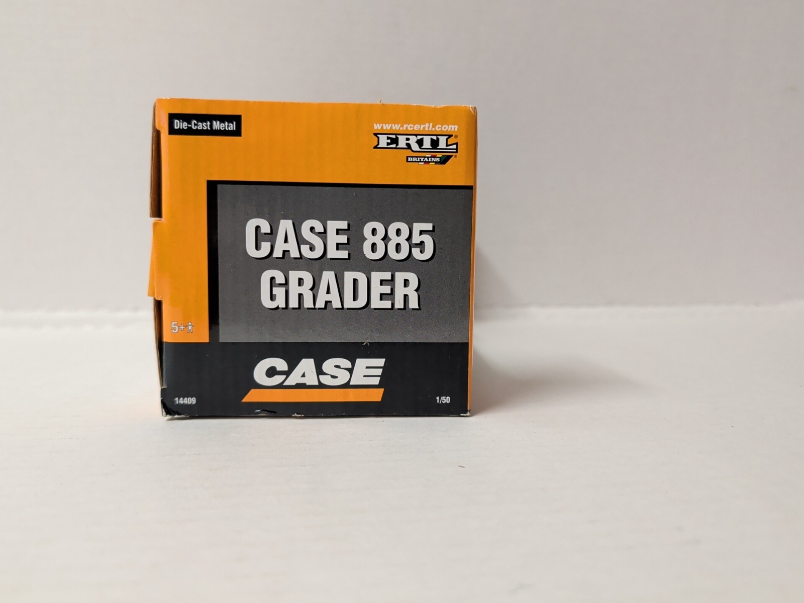 ERTL 1/50 CASE 885 GRADER Die-Cast Metal NIB