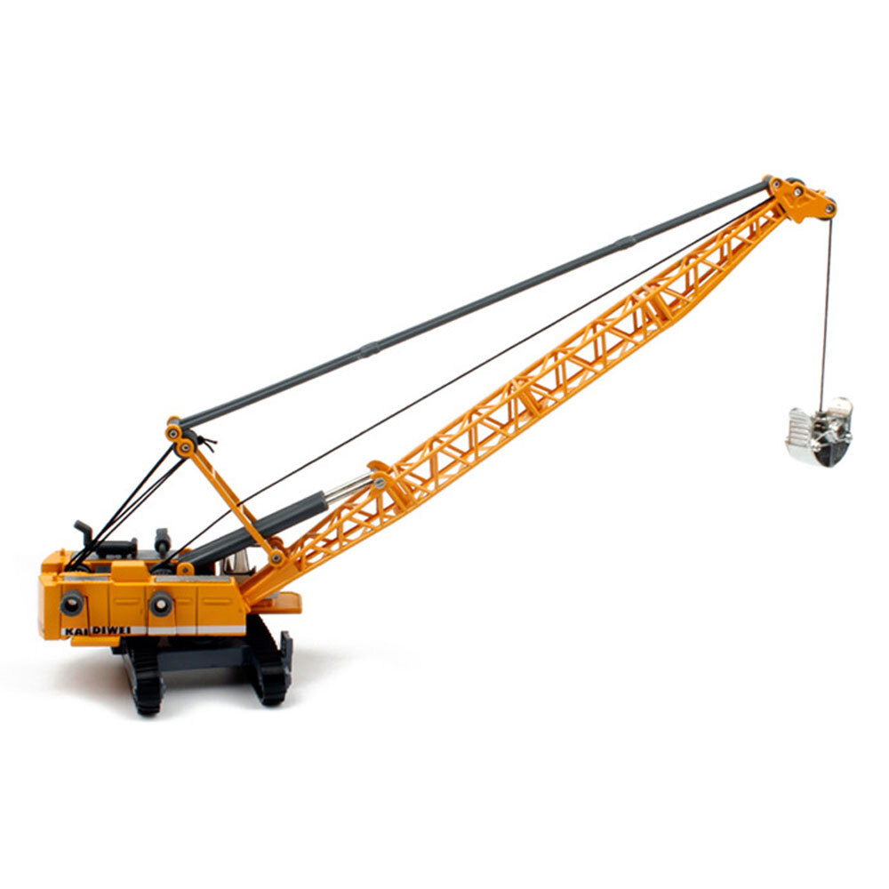 Excavator Crane 1/87 Diecast Engineering Vehicle Construction Model Toy Gifts