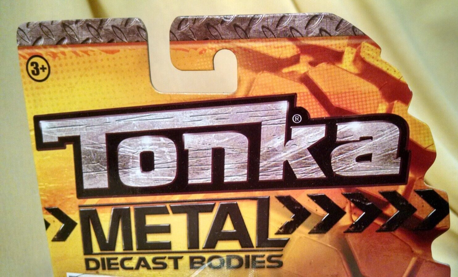TONKA DUMP TRUCK METAL DIECAST BODIES ITEM NO 06402 NEW 2012 SEALED TOY YELLOW.