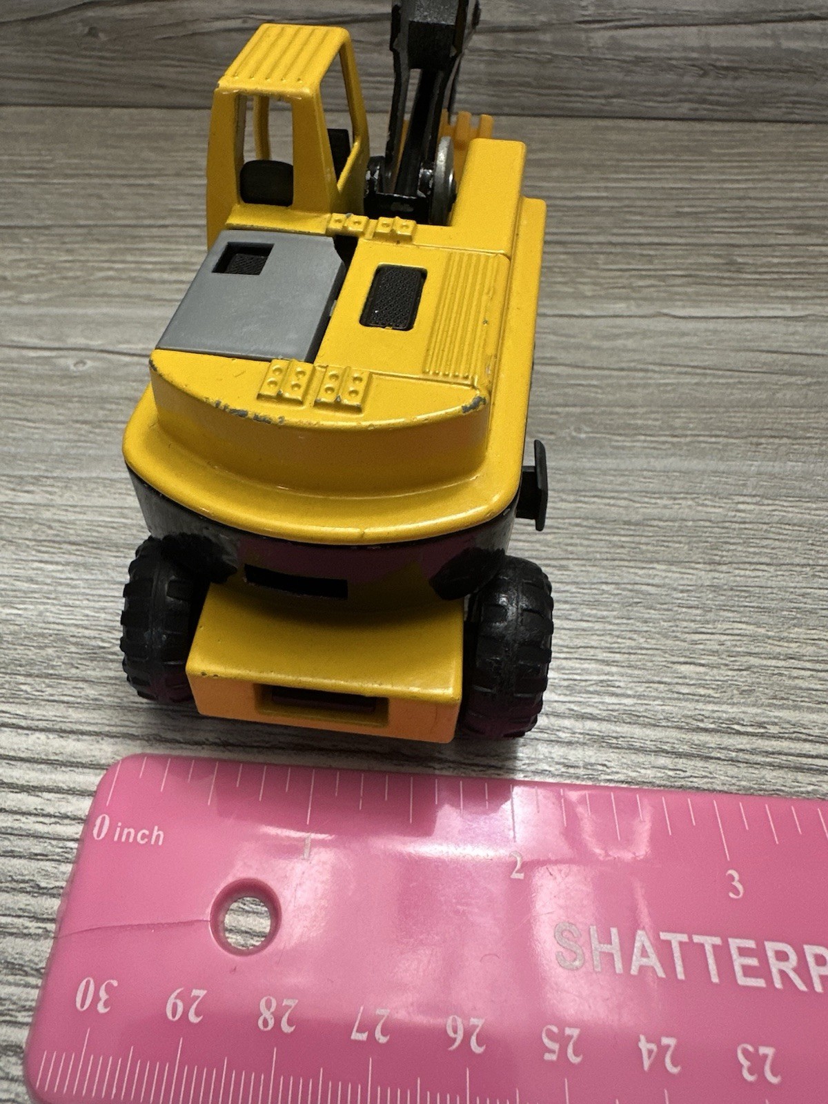 DieCast And Plastic Super Movers Shovel Engine Construction Toy *Needs Work*