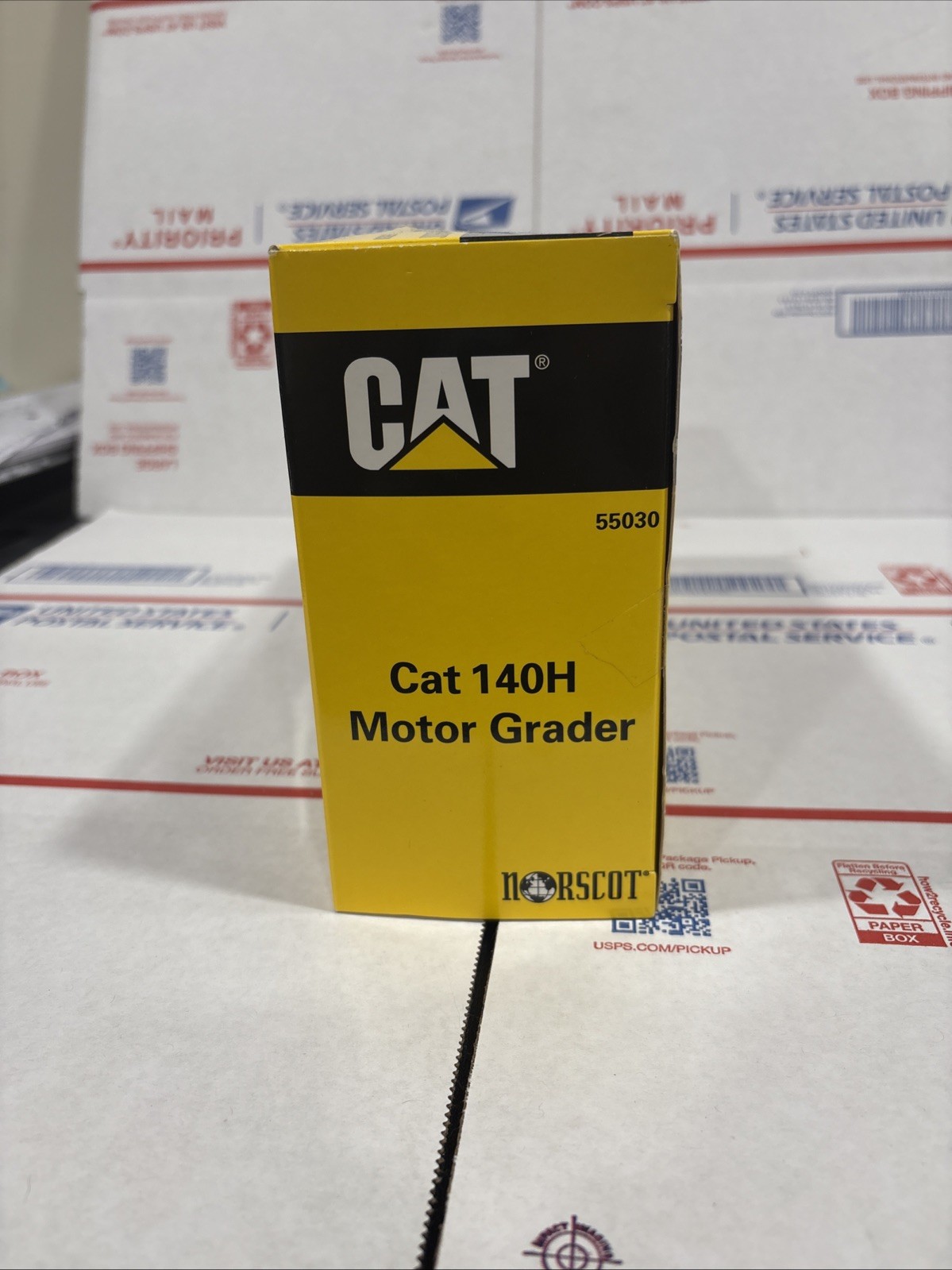 NORSCOT 1:50 SCALE DIE-CAST CATERPILLAR CAT 140H MOTOR GRADER 55030 NIB