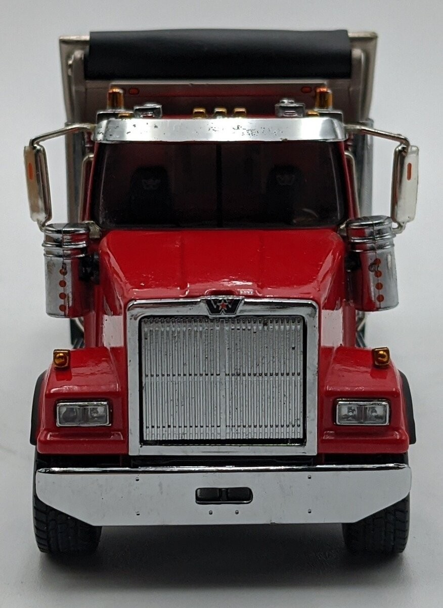 DieCast Masters 71067 1:50 Western Star 4900 SF Dump Truck w/Red Cab & Dump Body