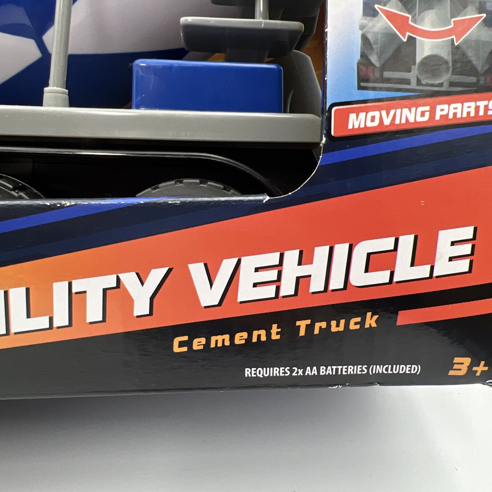 Adventure Force Cement Mixer Toy Truck with Lights and Sounds 16″