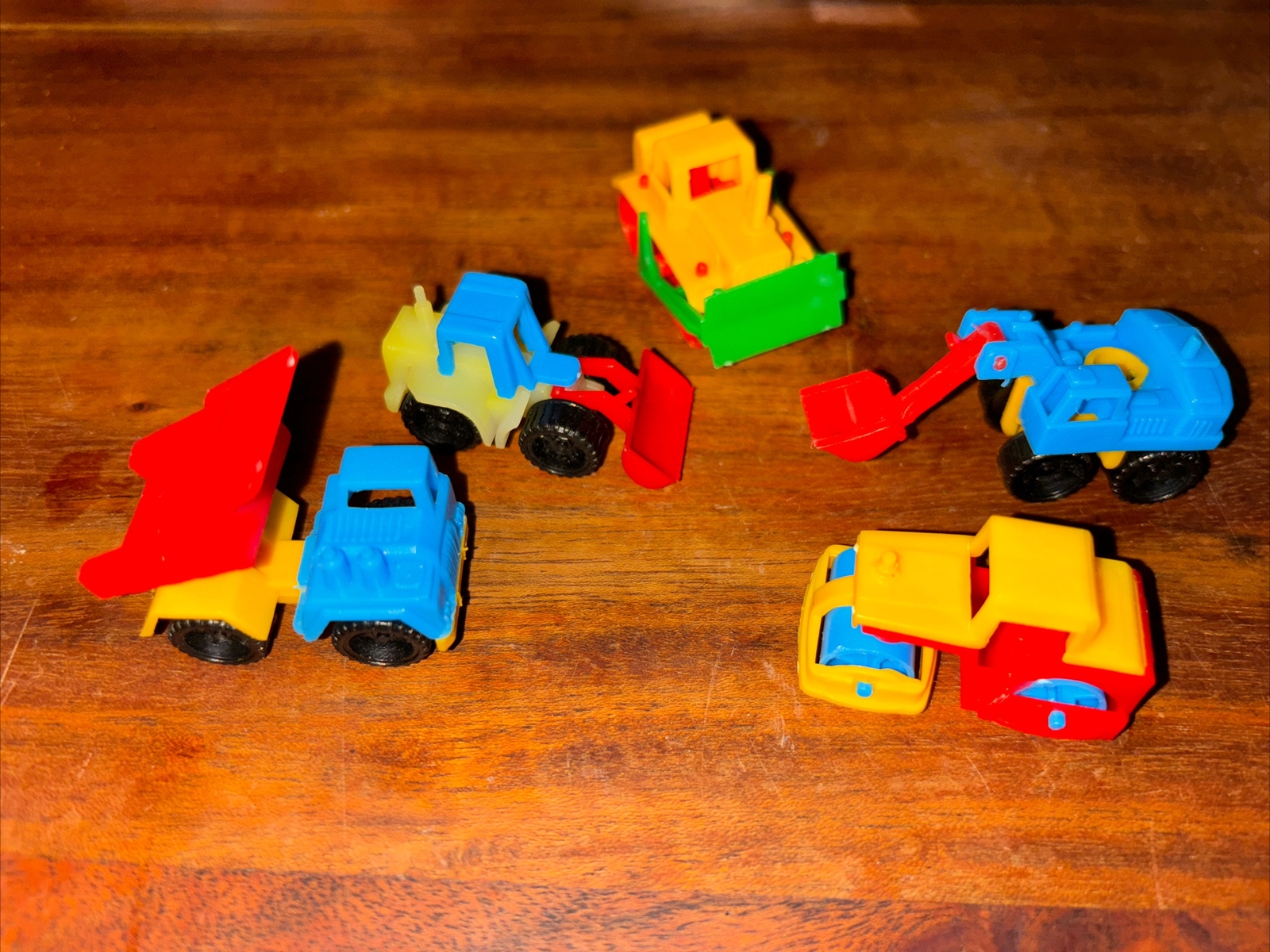 Lot Of BRUDER MINI Heavy Equipment Trucks Cat CONSTRUCTION VEHICLES Germany