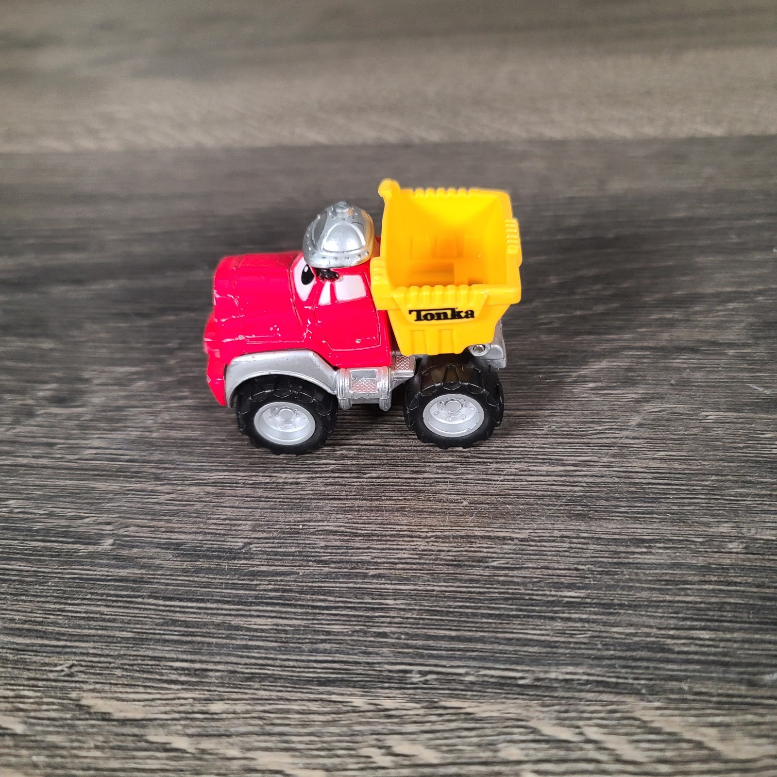 Lot of 5 Tiny Tonka Construction Toys Including Firetruck