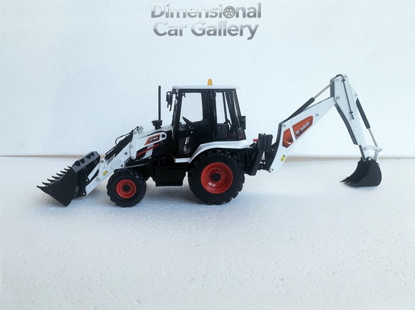 1/25 Scale Bobcat B760 Backhoe Loader Diecast Model Toy Collection Gift
