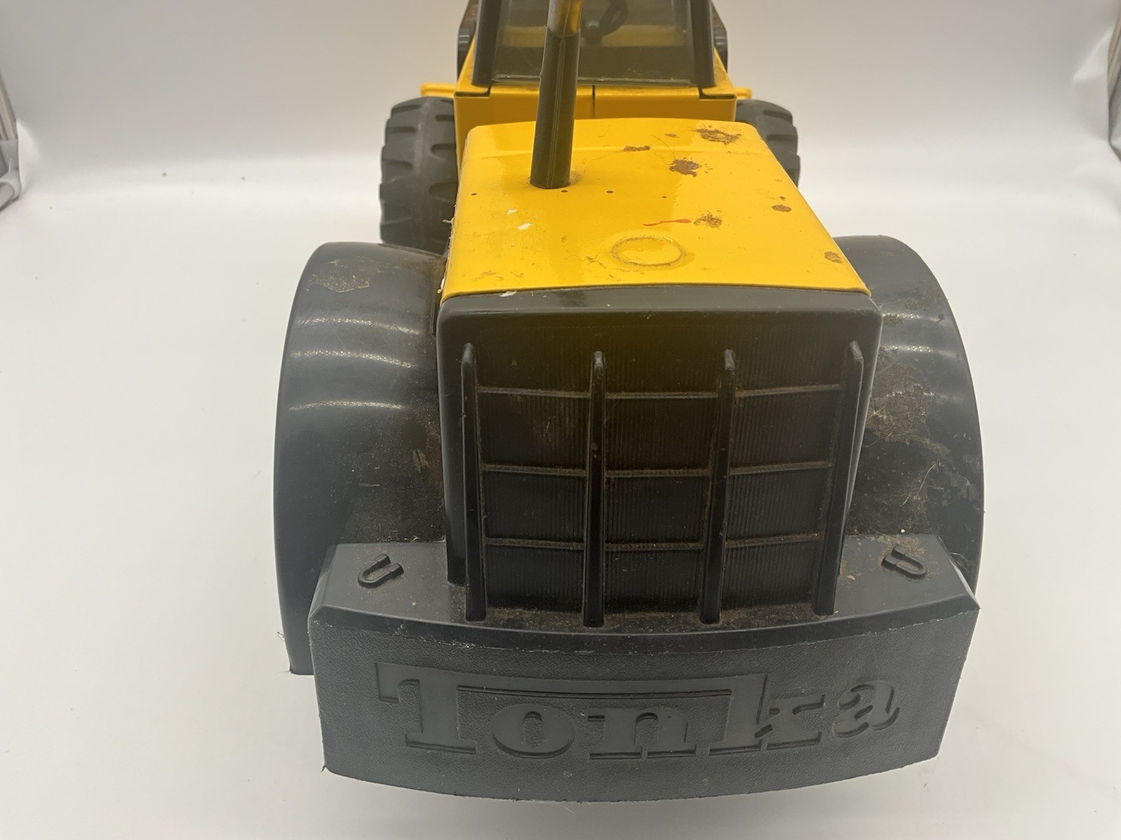 Tonka 952 Construction Front End Loader Excavator Metal & Plastic 18″ Long
