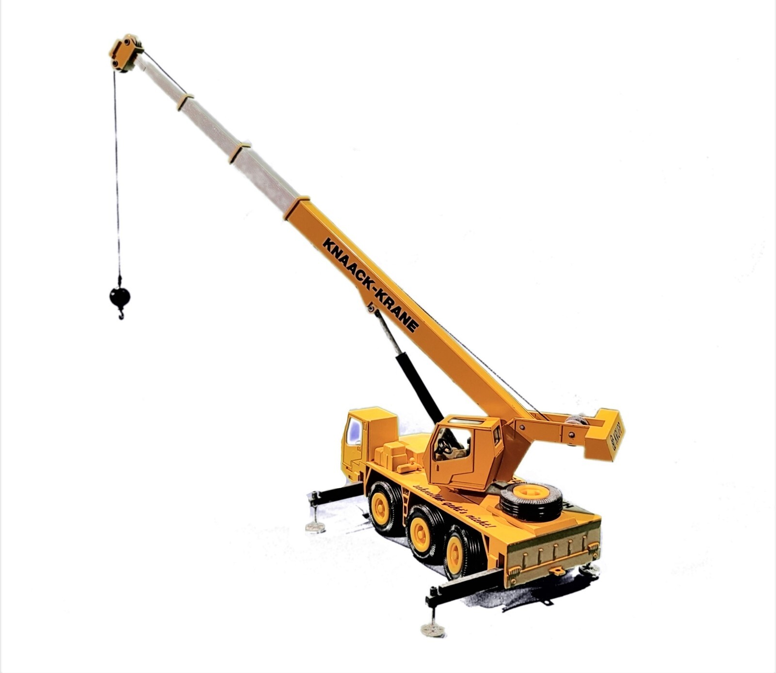 NZG 283.1K Krupp Knaack-Krane 3-Axle Hydraulic Mobile Crane 1/50 Die-cast LN