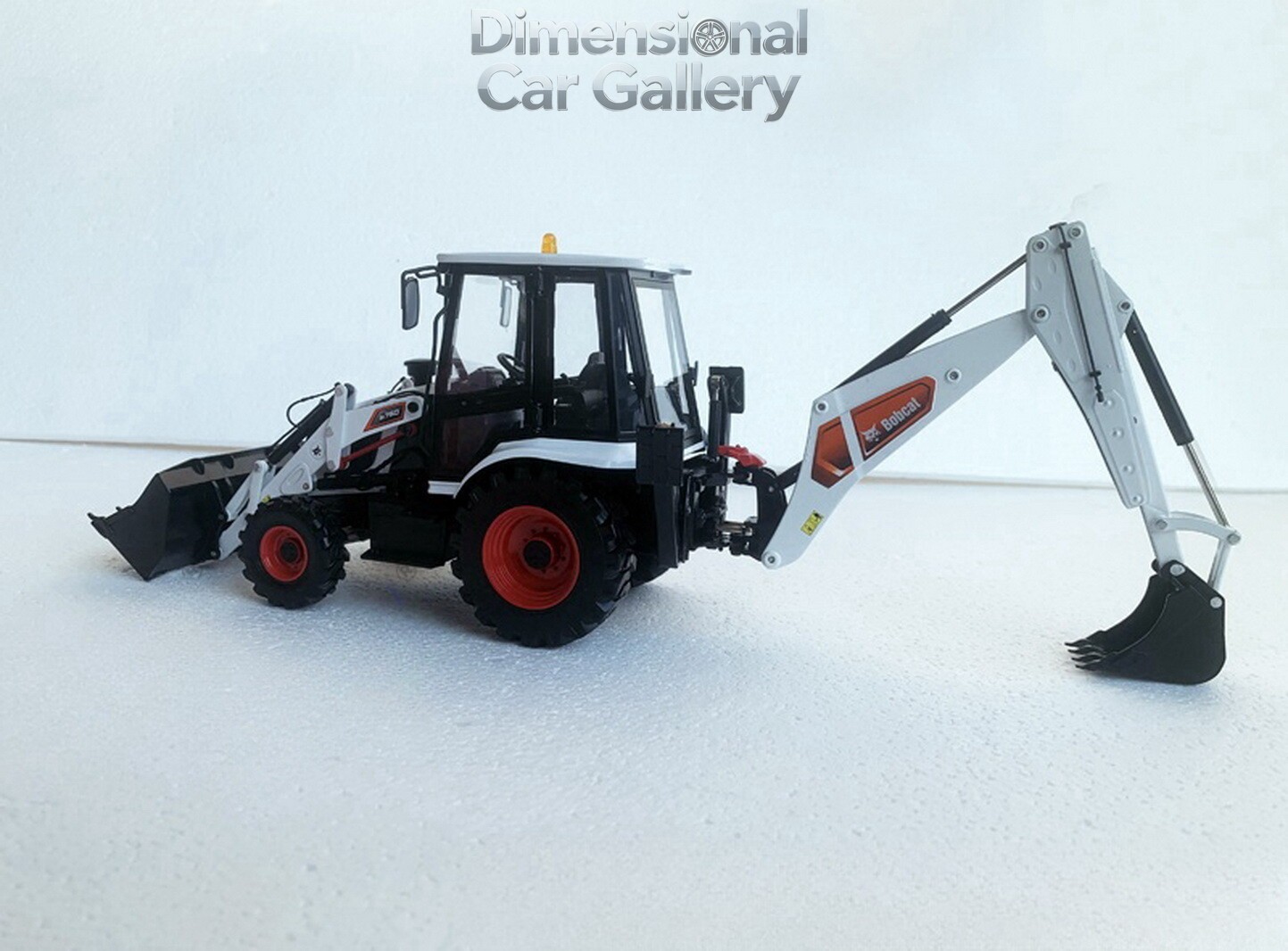 1/25 Scale Bobcat B760 Backhoe Loader Diecast Model Toy Collection Gift
