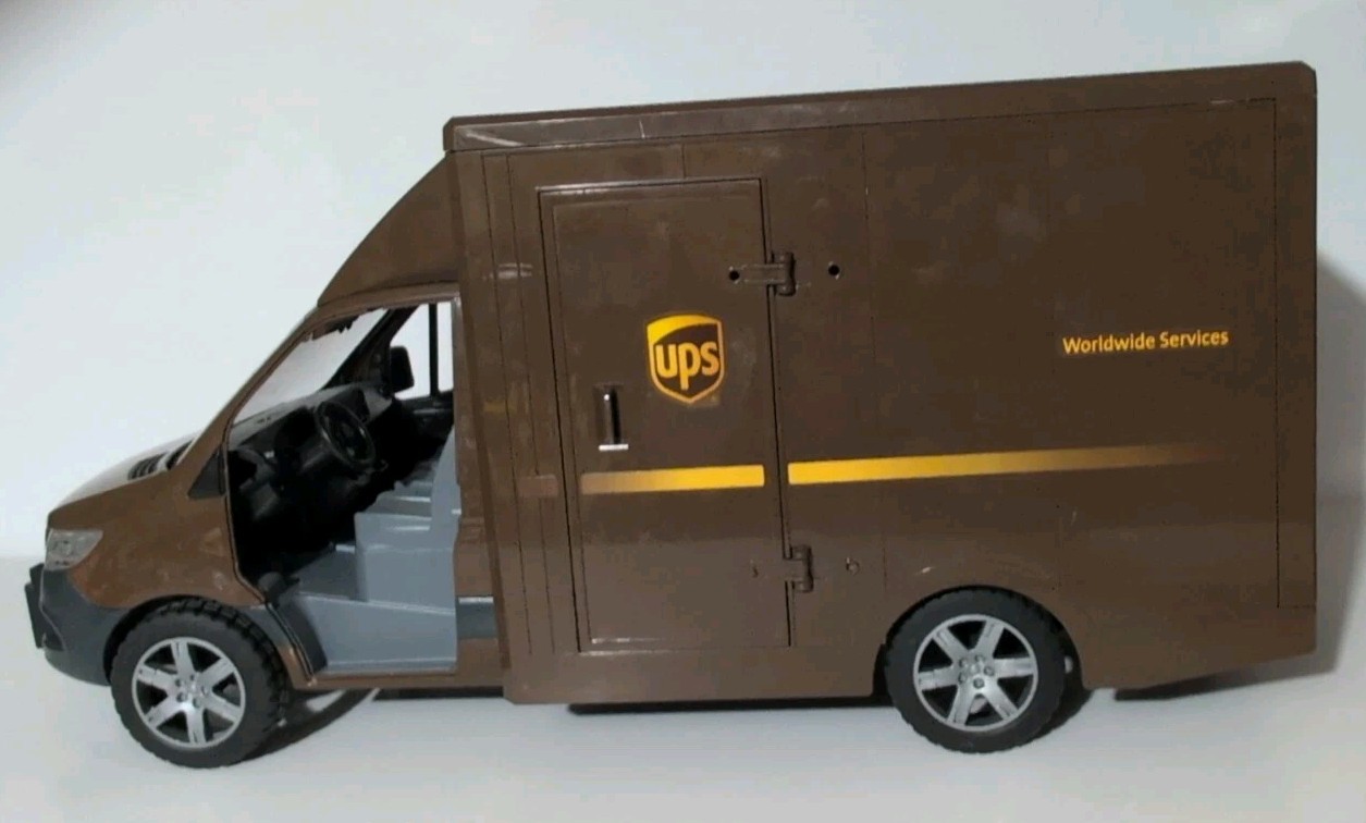 2006 Mercedes-Benz Sprinter UPS Delivery Truck by Bruder 2020 Incomplete