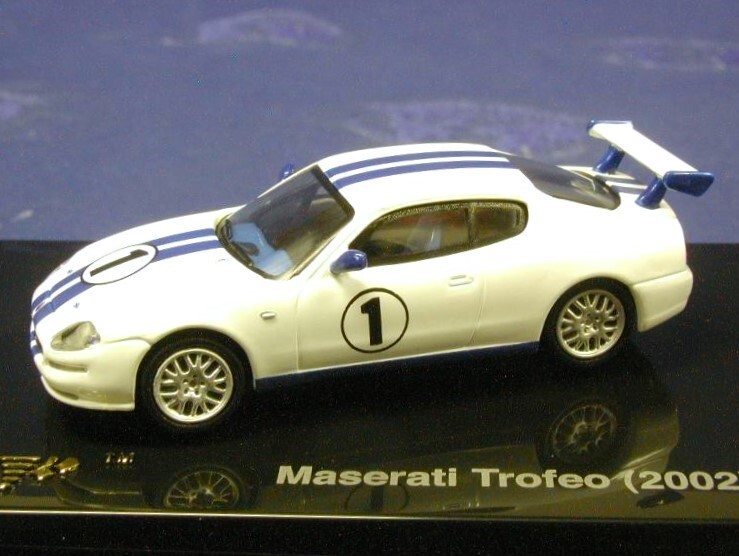 Ricko 38808 Maserati 2002 Trofeo – #1 White 1/87 (plastic) MIB