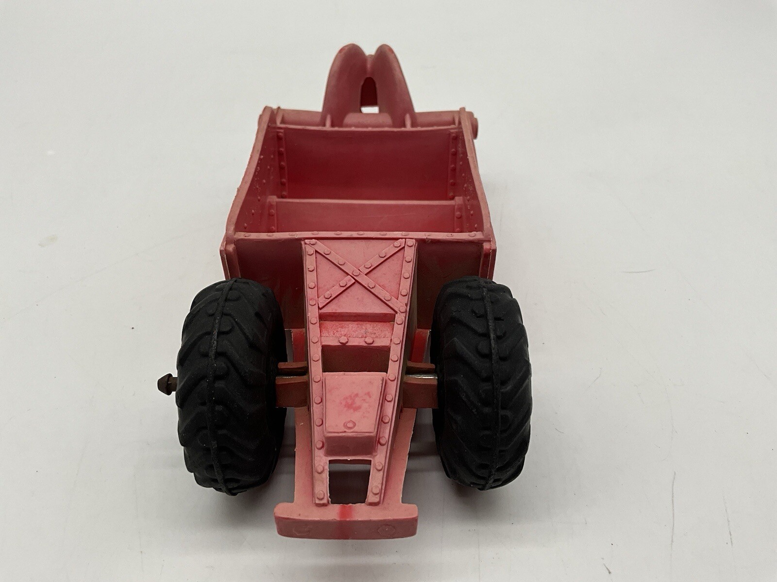Auburn Rubber Co. Earthmover Rare Vintage Faded Red Trailer Only MCM Toy
