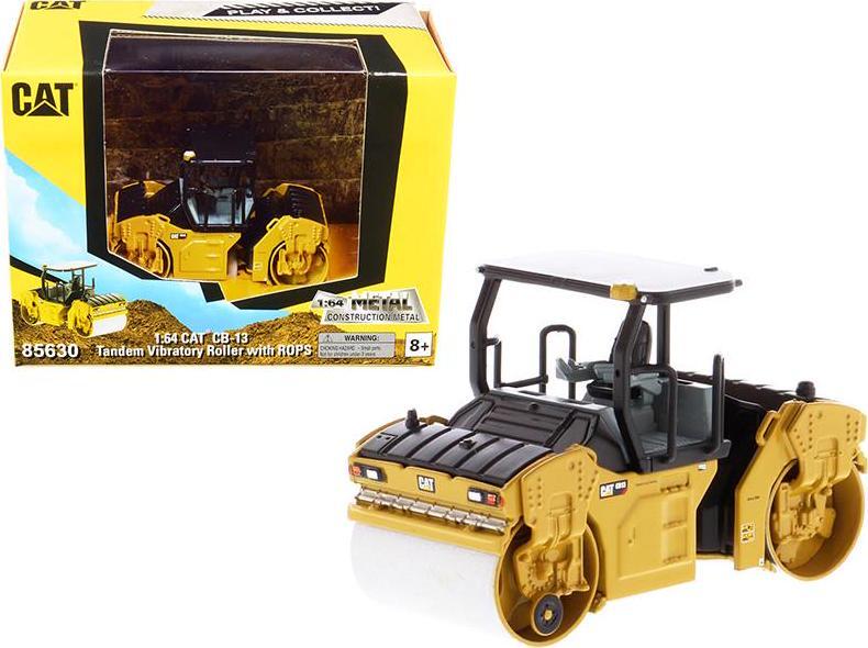 CAT Caterpillar CB-13 Tandem Vibratory Roller with ROPS Play and Collect! Series