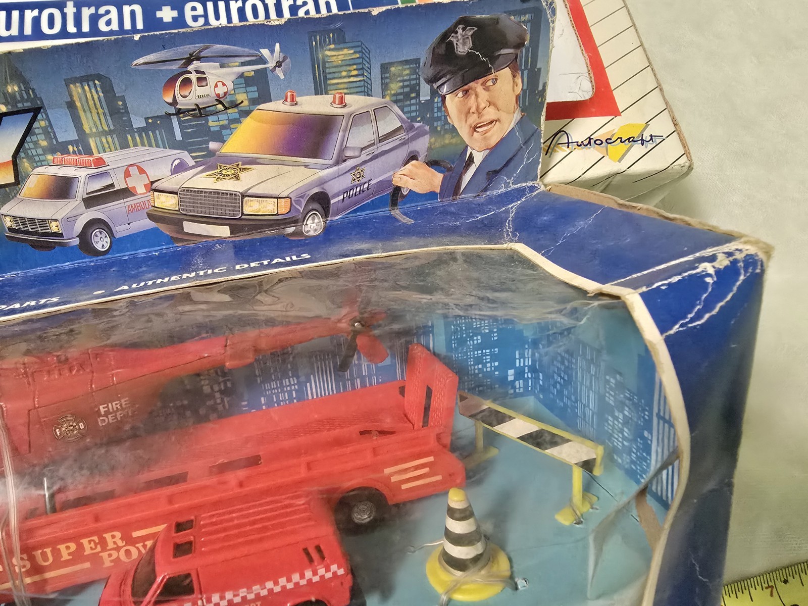 Autocraft Gift Set Series Truck Monster die cast item No. AC520 eurotran Trailer