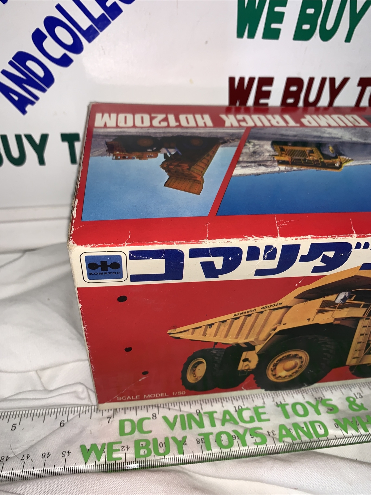 Komatsu HD1200M Dump Truck 1/50 Diapet Yonezawa T-5 Made In Japan BOX INCLUDED!