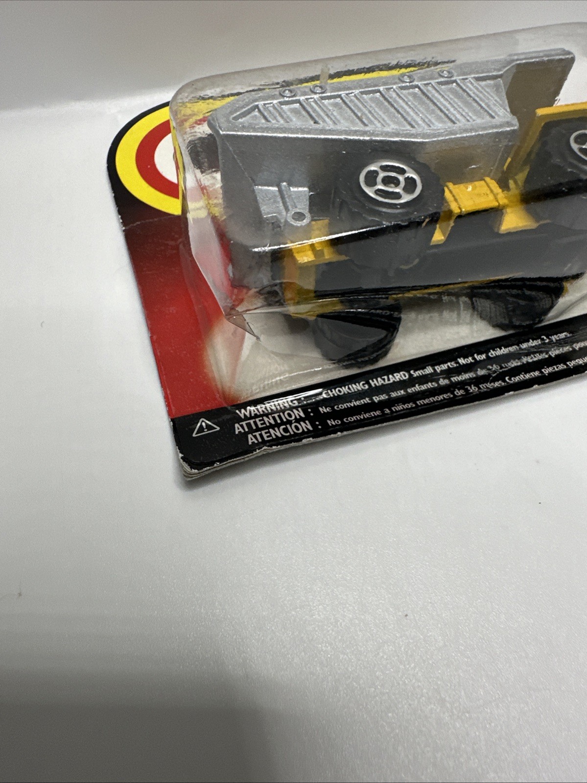 MAJORETTE NOS CONSTRUCTION BENNE CARRIERE DUMP TRUCK 1:100 274 DIE CAST YELLOW.