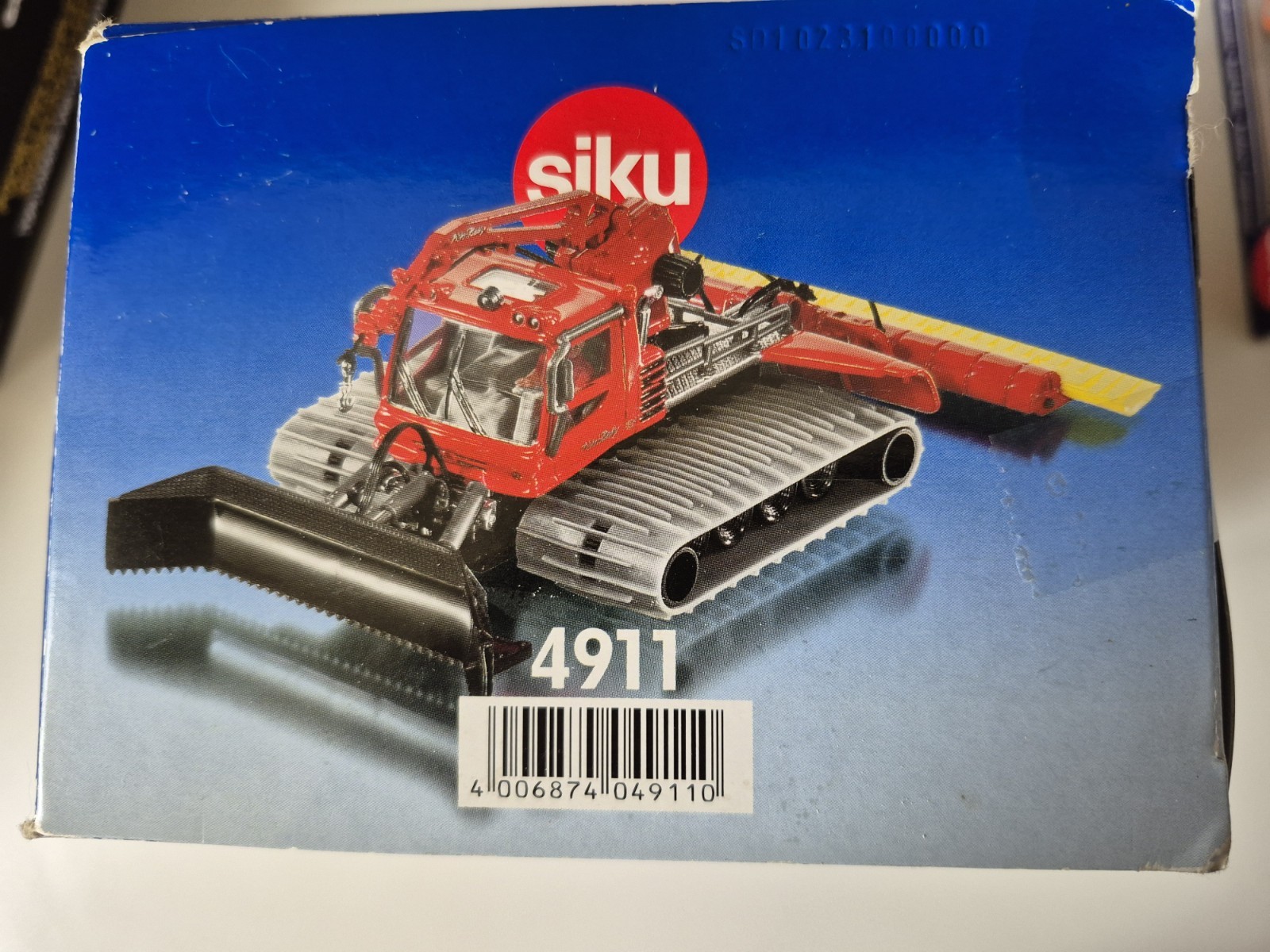 Bully With Crane Winch Siku Super 1:50 Truck Construction In Box Track! metal