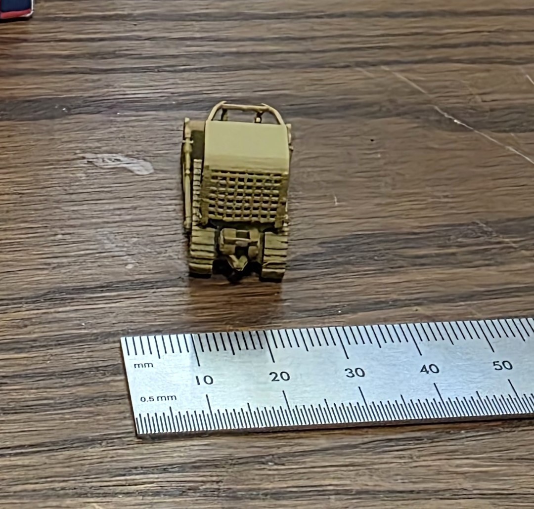 One 1/160 N scale International Harvester TD-15 bulldozer, yellow! EXCLUSIVE!
