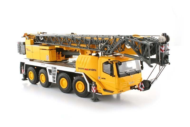 Towsleys TOS003 Grove GMK4100L – Grove Yellow – 1/50 Die-cast MIB