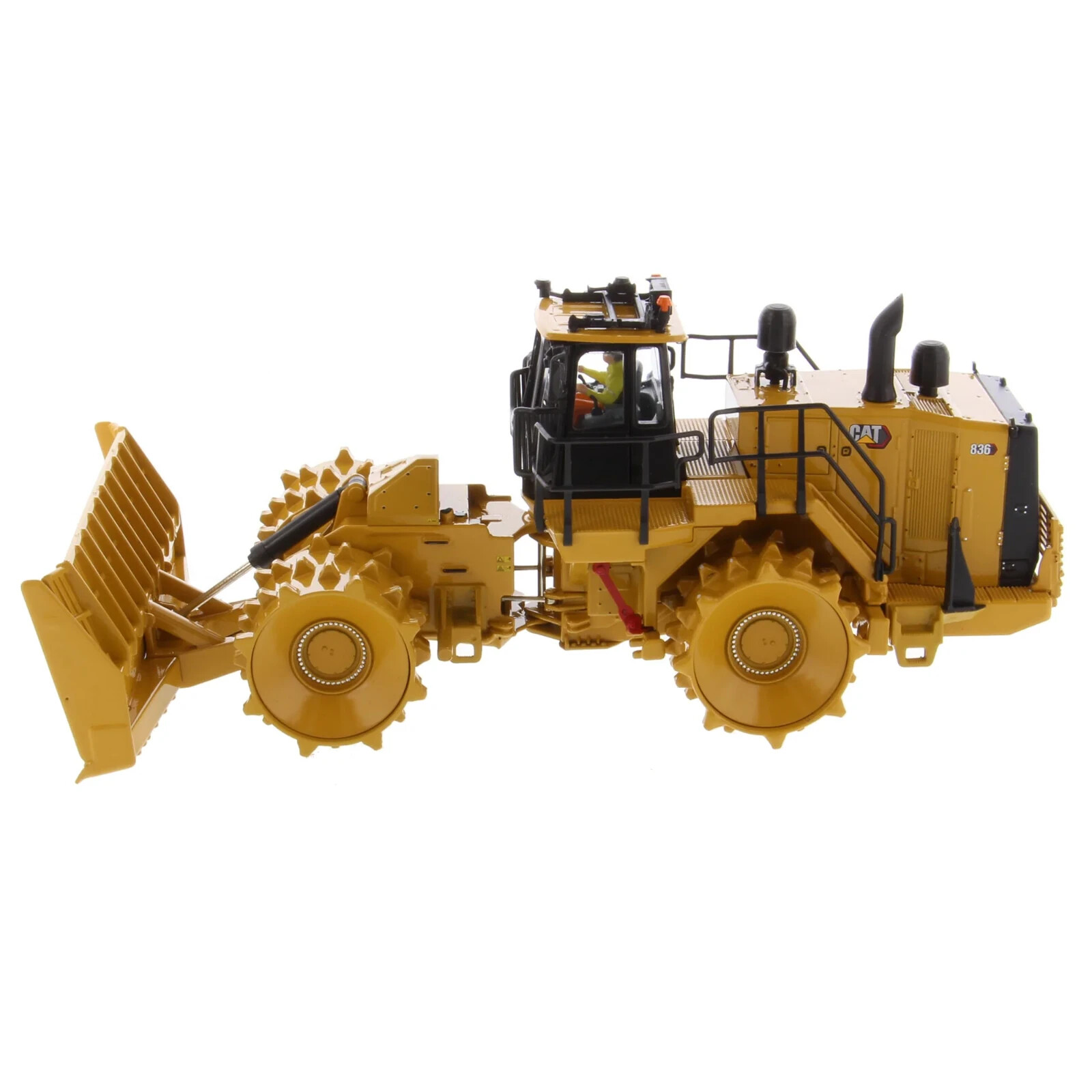 Caterpillar 836 Landfill Compactor 1:50 Scale Model – Diecast Masters 85763