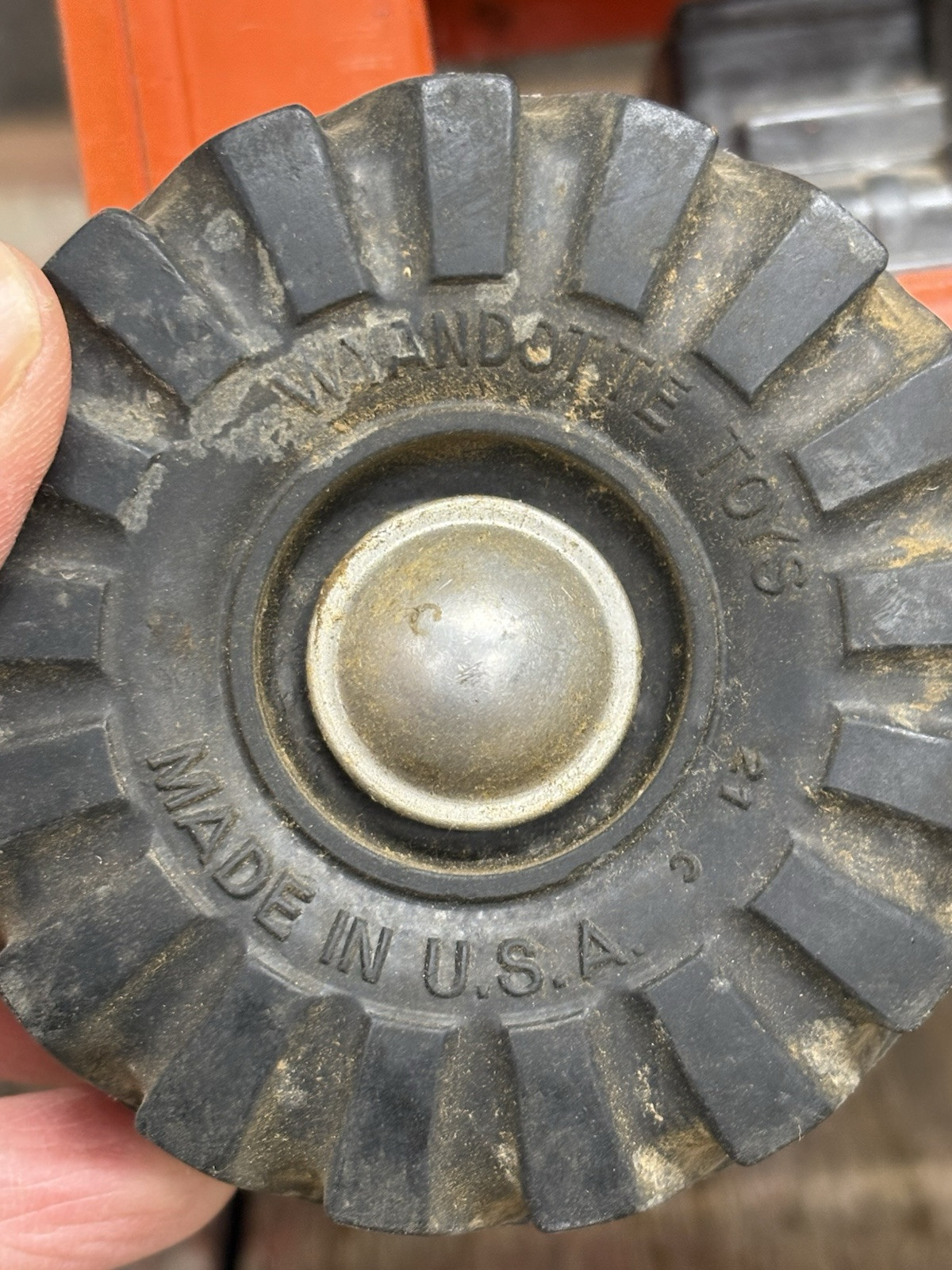Vintage 1940’s Wyandotte Toy Co Pressed Steel Toy Road Grader Tractor VERY GOOD
