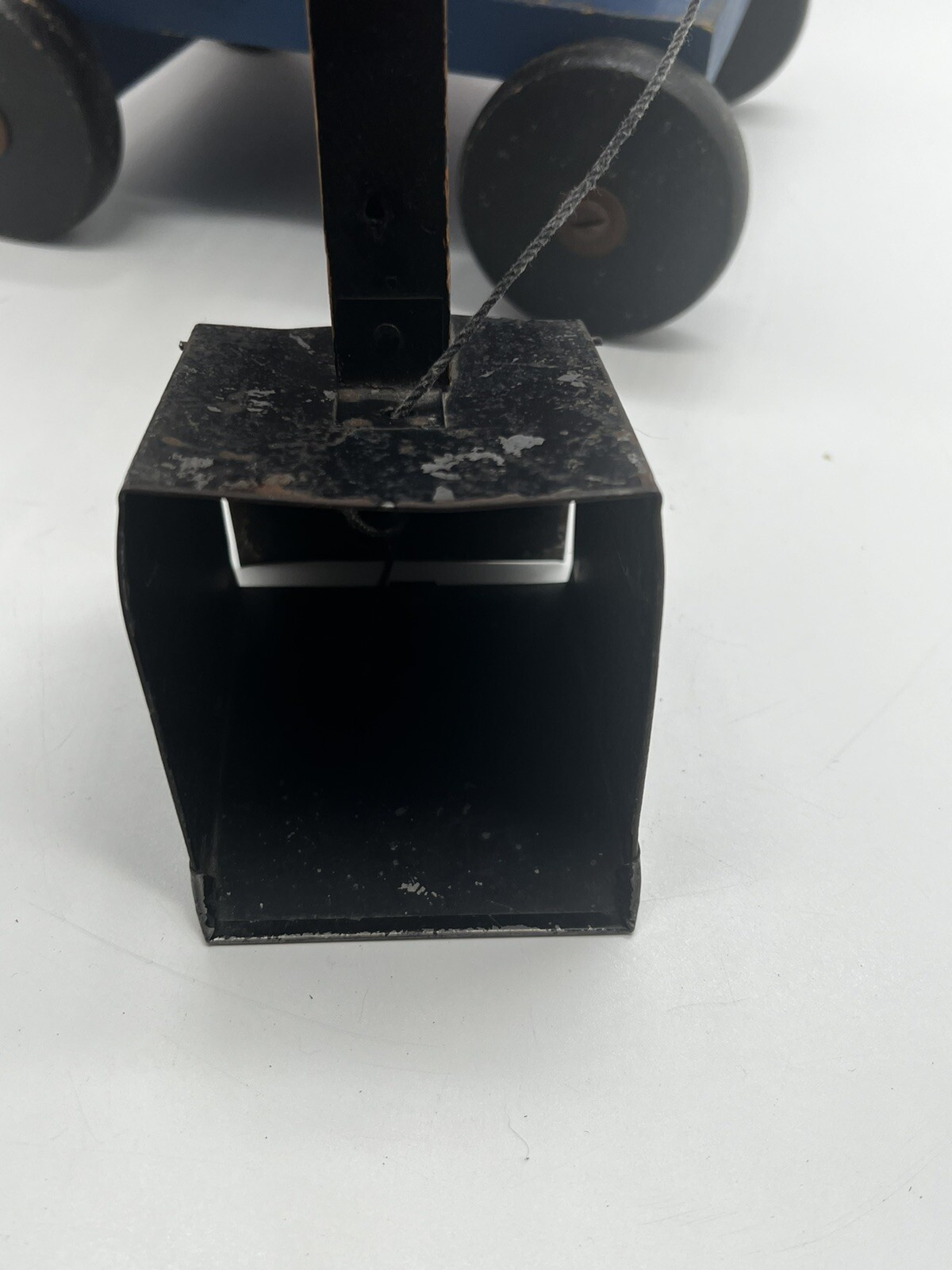 Tick Tock Wooden Toy – Made For Firestone – Antique Steam Shovel 1940s Excavator