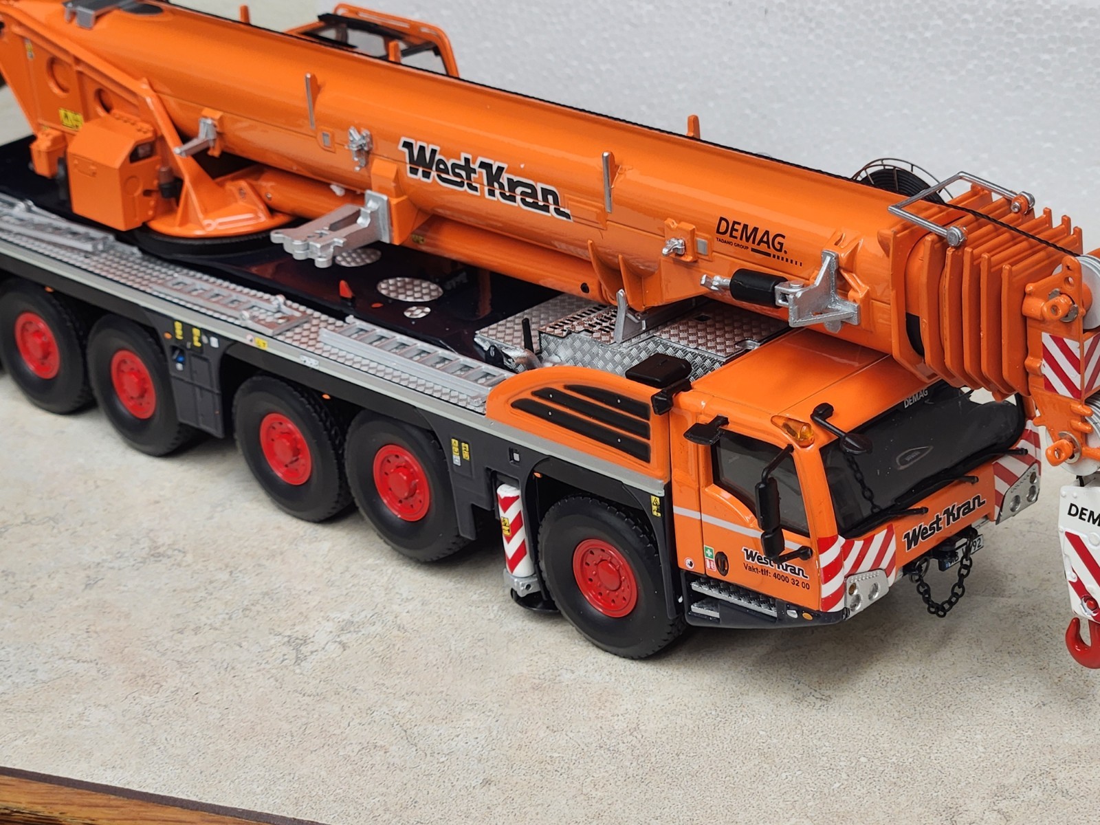 Tadano Demag AC250-5 WESTKRAN Hydraulic Truck Crane, 1/50 IMC MIB