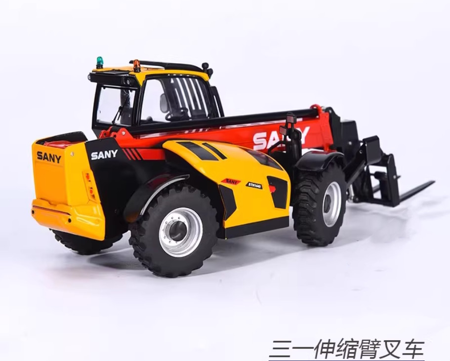 1:35 SANY STH1440 Telescopic Handler Construct Machine Equipment Diecast Model