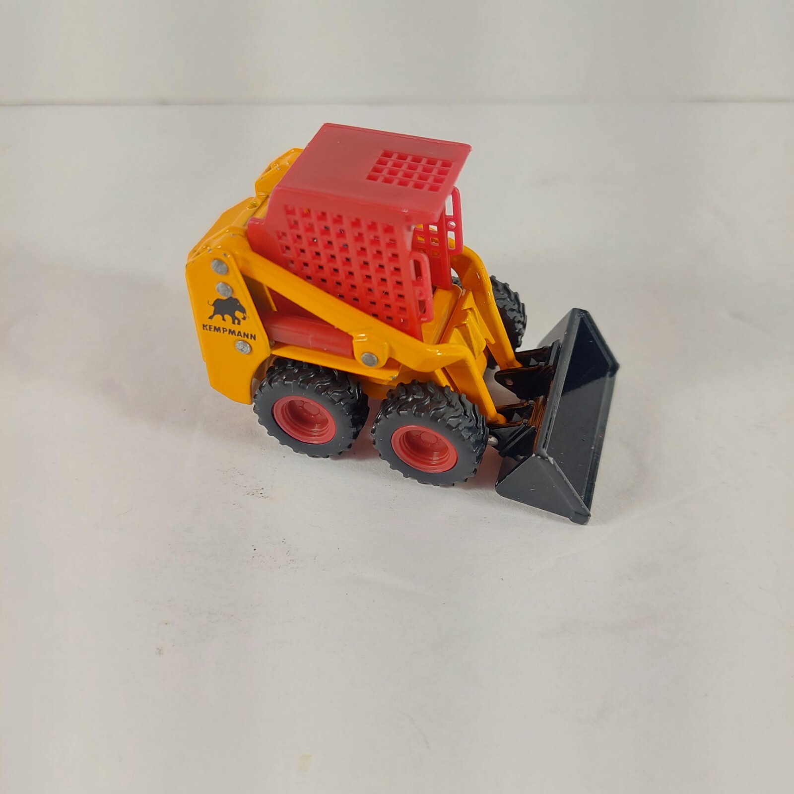 Siku 1071 Yellow Kompaktlader Mini Excavator Skid Steer Loader 1/55 Kempmann C4