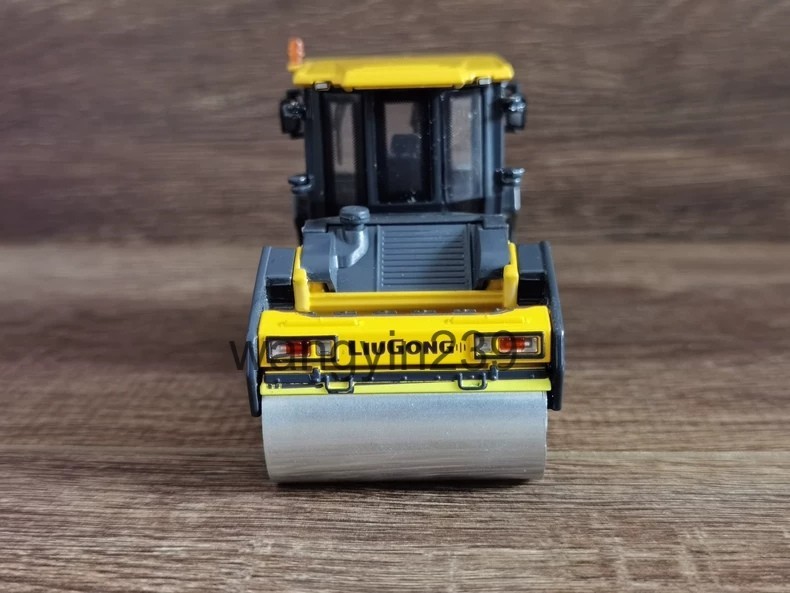 1:50 Liugong Double Steel Wheel Road Roller Model Alloy Engineering Vehicle Mode