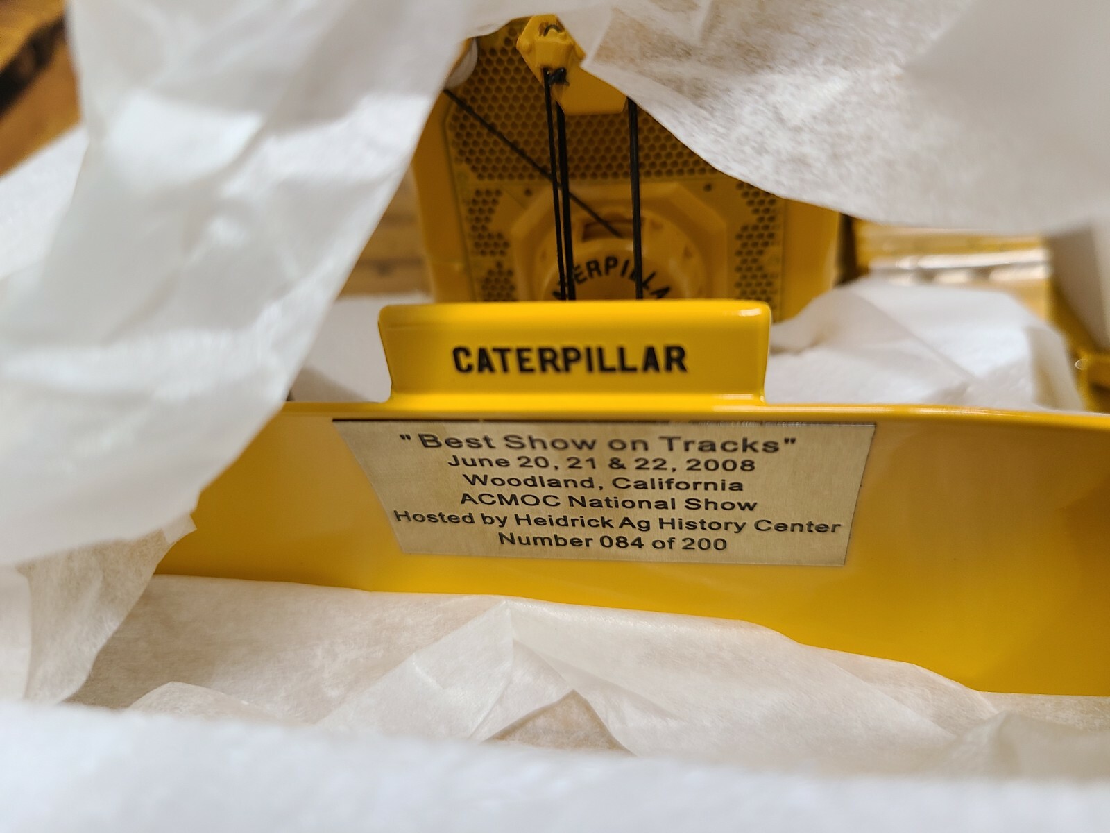 Caterpillar D9 Series D Cable Blade 1 of 200 First Gear 1:25 Scale #49-0123A New