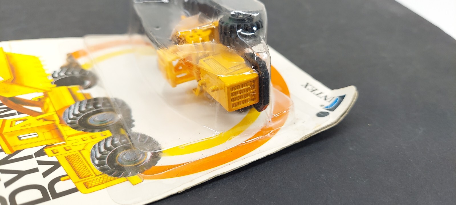 Vintage DYNA-MITES Wheel Loader INTEX Die Cast Metal CONSTRUCTION TOY #29593